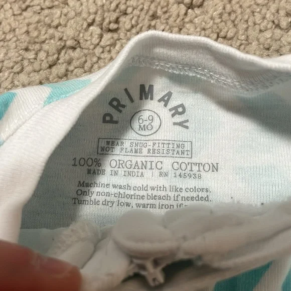 EUC Set of Primary Clothing Pajamas